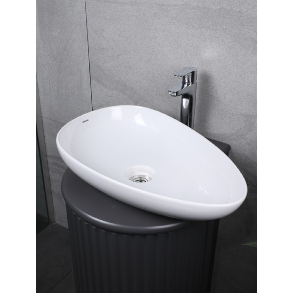 Artema Win S Yüksek Lavabo Bataryası A42586 + Bocchi Etna Parlak Beyaz Çanak Lavabo 58 cm (Batarya Dahil) Lavabo Fiyatı