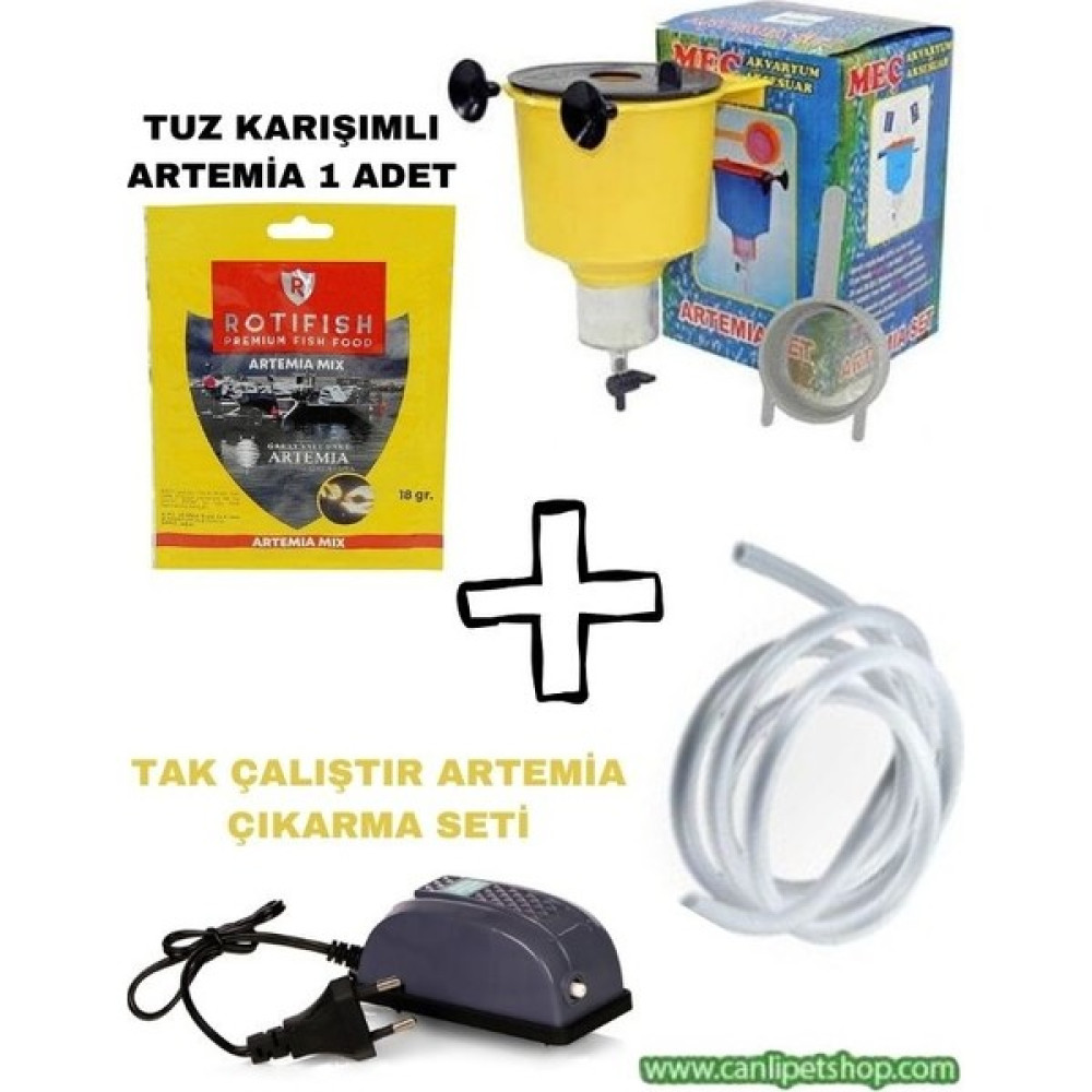 Artemia Çıkarma Seti Tak Çalıştır Motorlu Set Evcil Hayvan Ürünleri Fiyatı