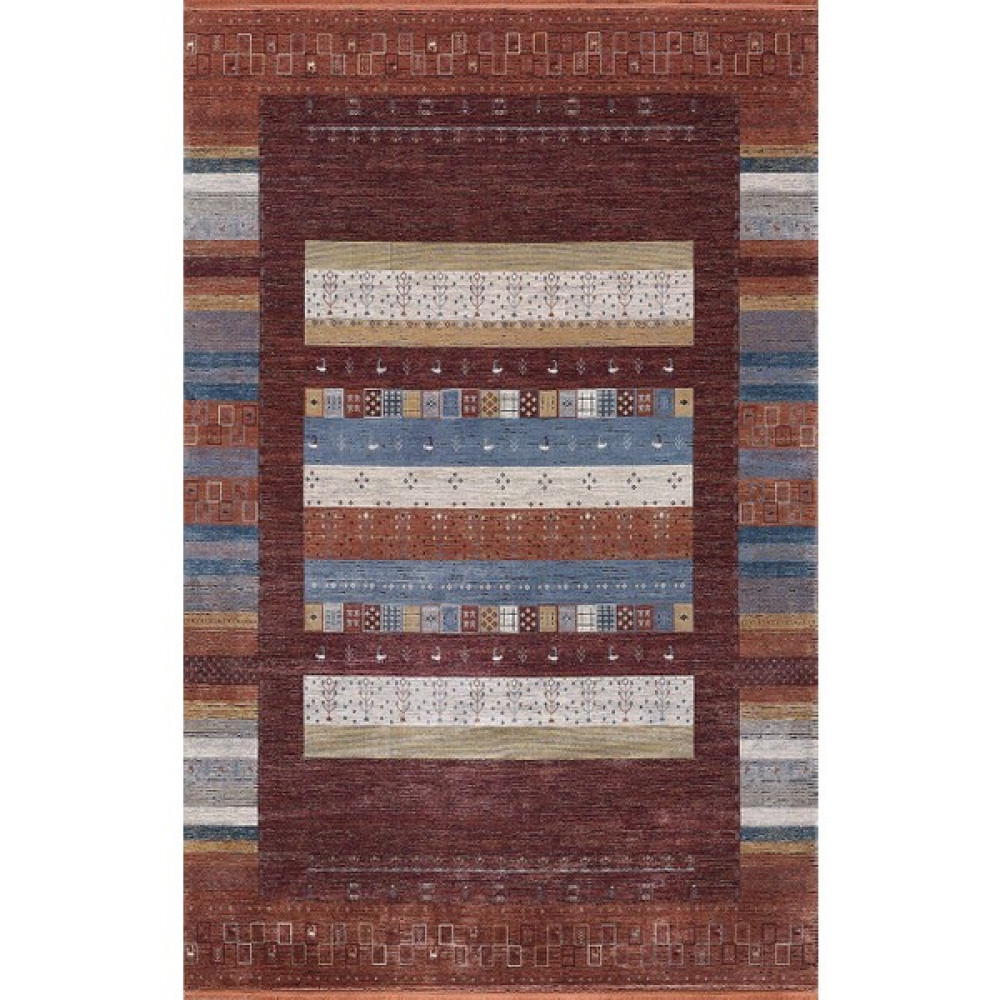 Artemis Halı Artemis Bella 6475A Turuncu Bordo Halı - 200 x 290 cm - Renkli Salon Halısı Fiyatı