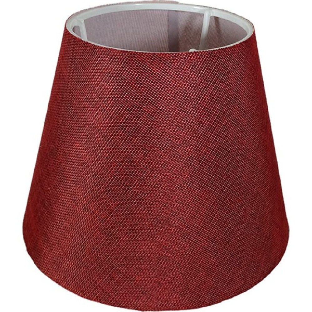 Art&Gift Abajur Başlığı Hazır Şapka Kırmızı Kırçıl Kumaş Abajur Fiyatı
