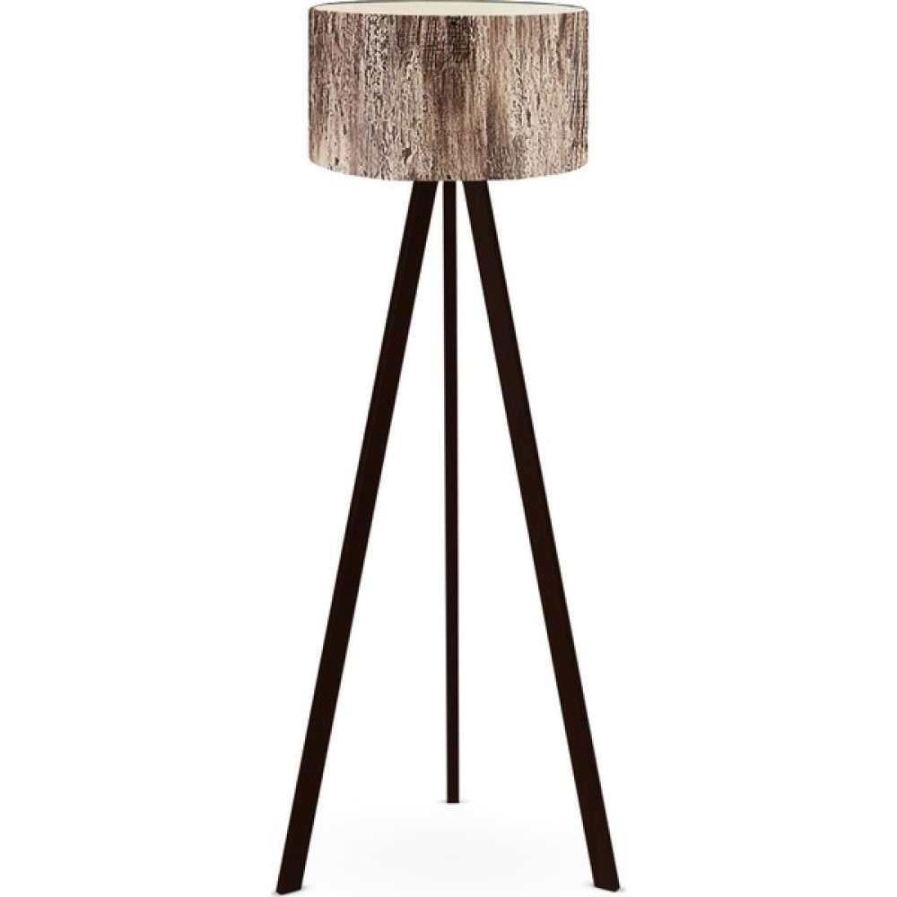 Art&Gift Art Tripod Ahşap Ayaklı Lambader Köşe Lambası Ağaç Kabuğu - Açık Kahverengi Lambader Fiyatı
