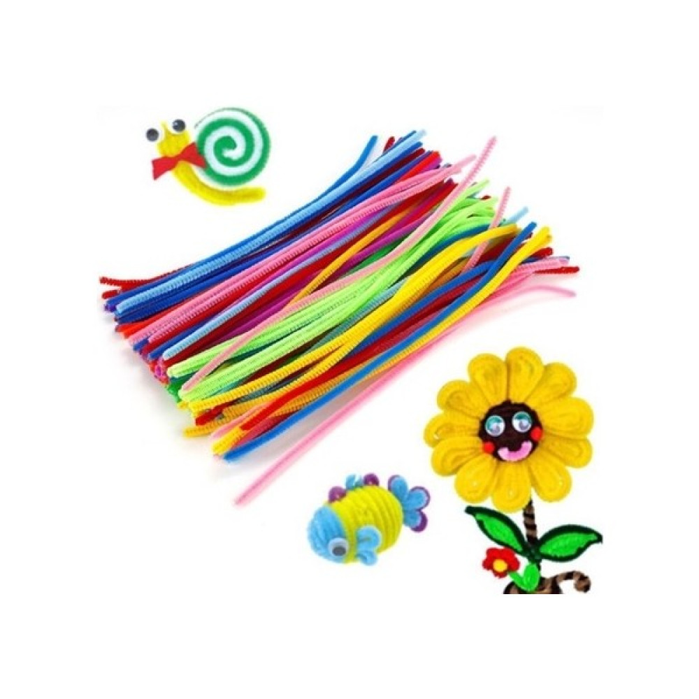 Arthobi 50 Adet, Şönil, 30 Cm, Tüylü Tel, Eğitici Şönil Seti, Renkli Tel, Oyun & Hobi Fiyatı