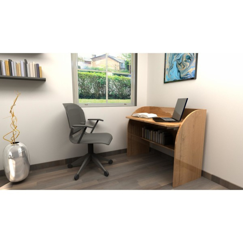 Arthubo Mdf Bumpy Çalışma Masası - Y: 75 cm D: 60 cm G: 110 cm - Ceviz Çalışma Masası Fiyatı