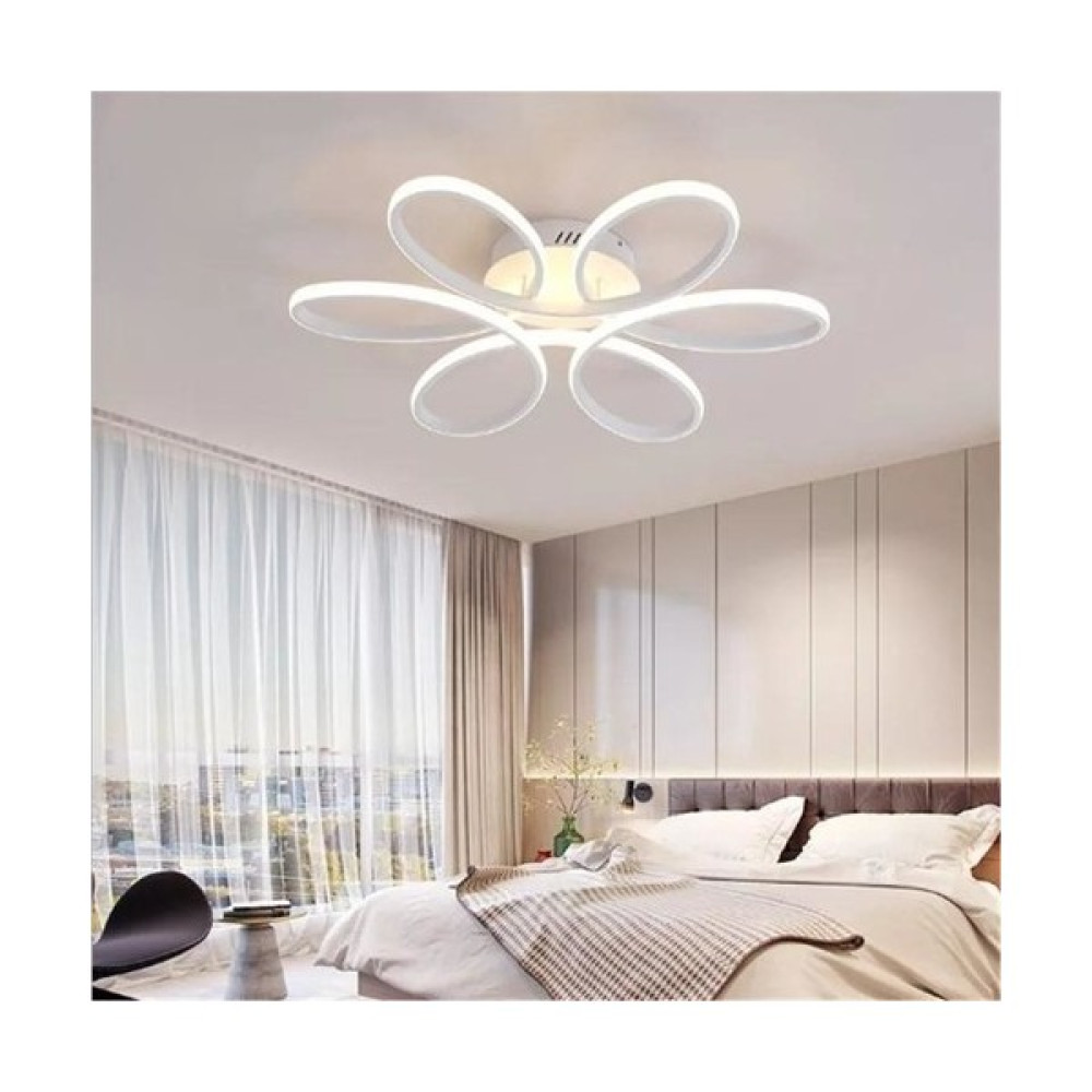 Artı Aydınlatma Papatya Plafonyer Ledli Avize Modern Mutfak LED Salon Avize ( 3 Renk Led) - Beyaz Avize Fiyatı