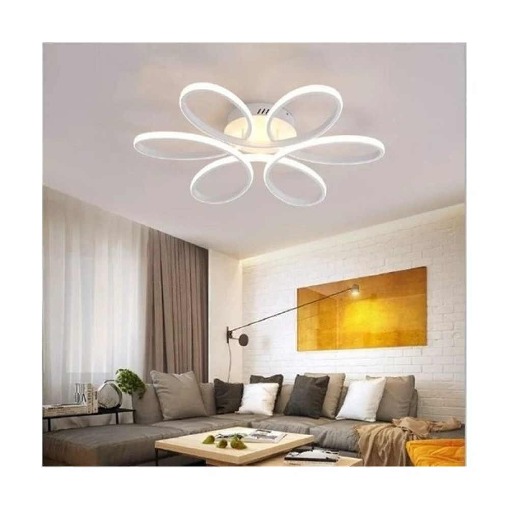 Artı Aydınlatma Papatya Plafonyer Ledli Avize Modern Mutfak LED Salon Avize - Beyaz LED Avize Fiyatı