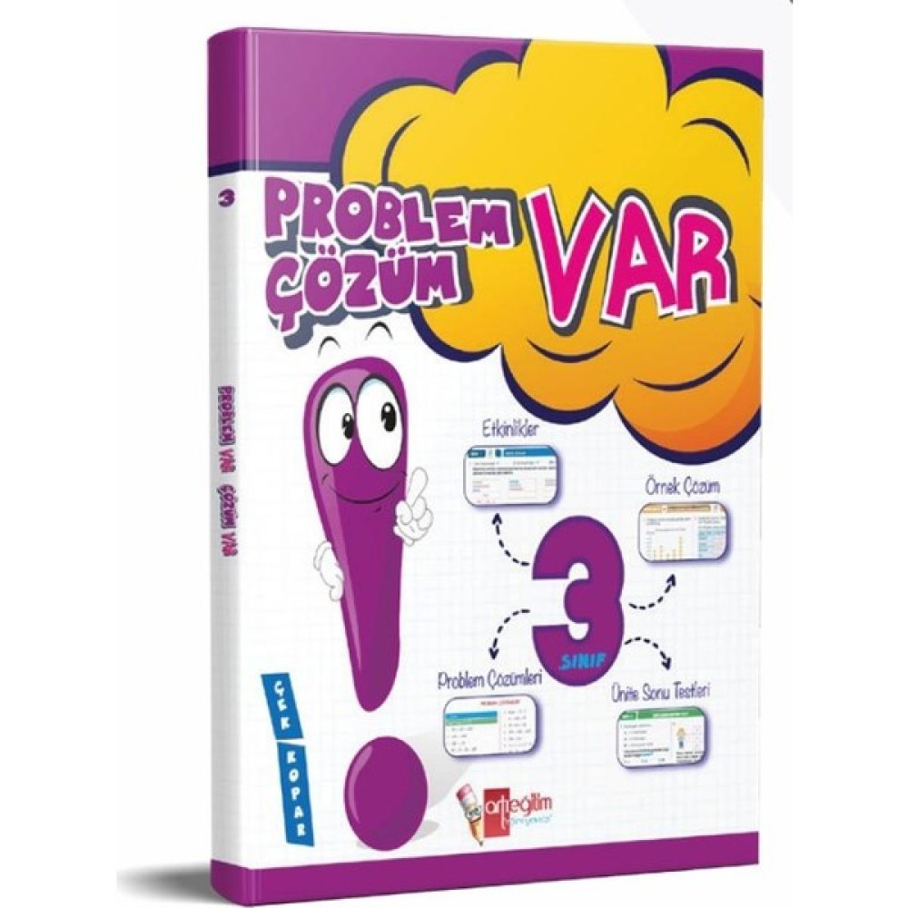 Artı Eğitim Yayınları 3. Sınıf Problem Çözüm Var Kaynak Kitapları Fiyatı