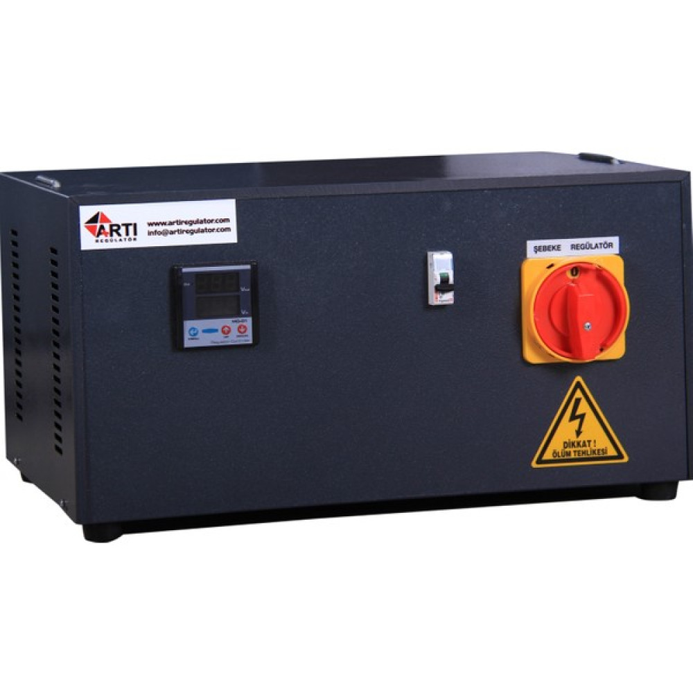 Arti Güç Sistemleri 10 Kva Monofaze Servo Kontrollü Voltaj Regülatörü Power Supply Fiyatı