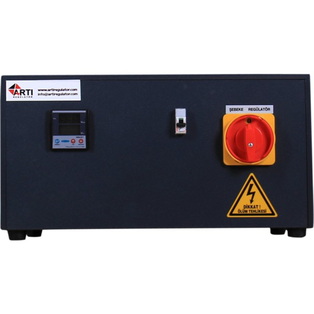 Arti Güç Sistemleri 15 Kva Monofaze Servo Kontrollü Voltaj Regülatörü Power Supply Fiyatı