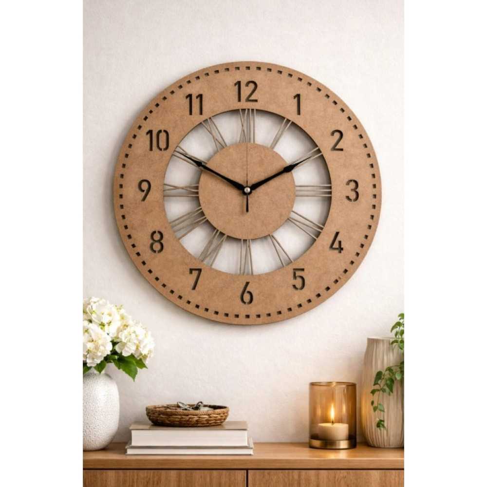 Artı Home Dekoratif Duvar Saati Doğal Tasarım Büyük Boy Modern Duvar Saati Duvar Saati Fiyatı