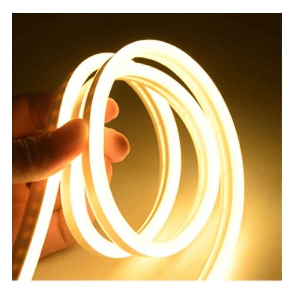 Artı Led 2 Metre 220 Volt Esnek Neon Hortum Şerit LED Işık Aydınlatma Tak Çalıştır Beyaz Işık - 2 m - Gün Işığı Led Aydınlatmalar Fiyatı