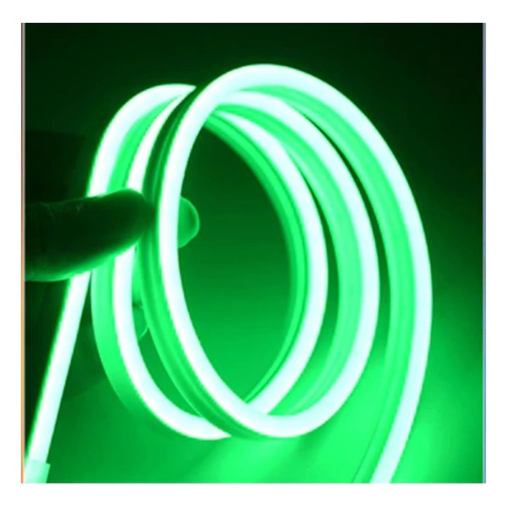 Artı Led 2 Metre 220 Volt Esnek Neon Hortum Şerit LED Işık Aydınlatma Tak Çalıştır Beyaz Işık - 2 m - Yeşil Led Aydınlatmalar Fiyatı