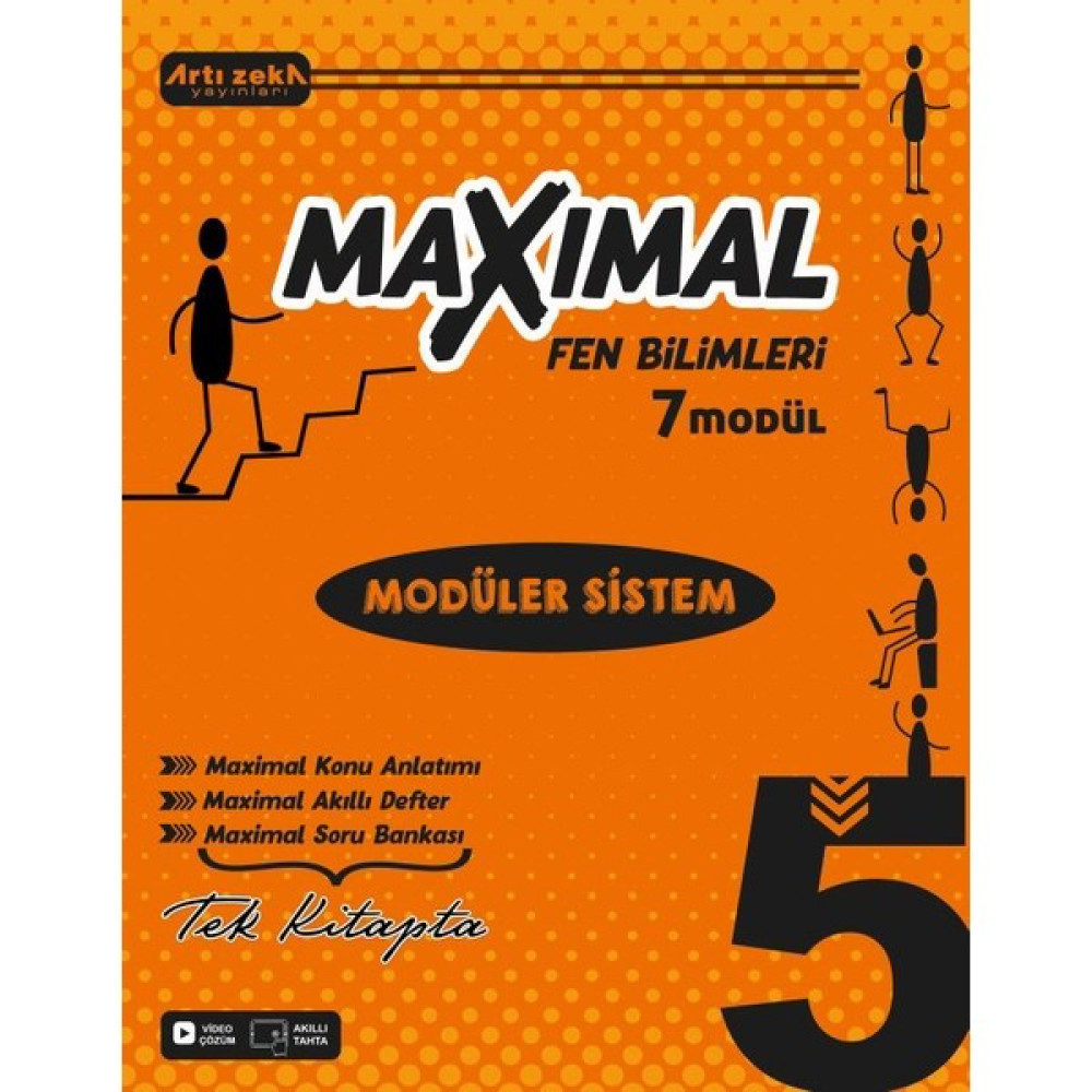 Artı Zeka Yayınları 5 Sınıf Maxımal Fen Bilimleri Modüler Sistem Seti (6 Modül) Ders Sınav Kitapları Fiyatı