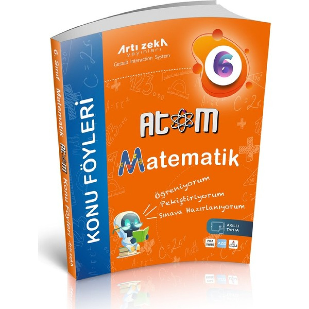 Artı Zeka Yayınları 6. Sınıf Atom Beceri Temelli Matematik Konu Uygulama Seti (Föyler) Matematik Fiyatı