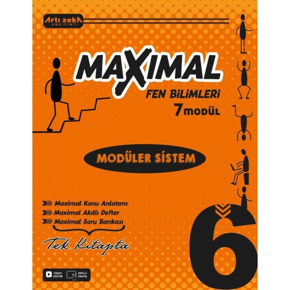 Artı Zeka Yayınları 6 Sınıf Maxımal Fen Bilimleri Modüler Sistem Seti (6 Modül) Ders Sınav Kitapları Fiyatı