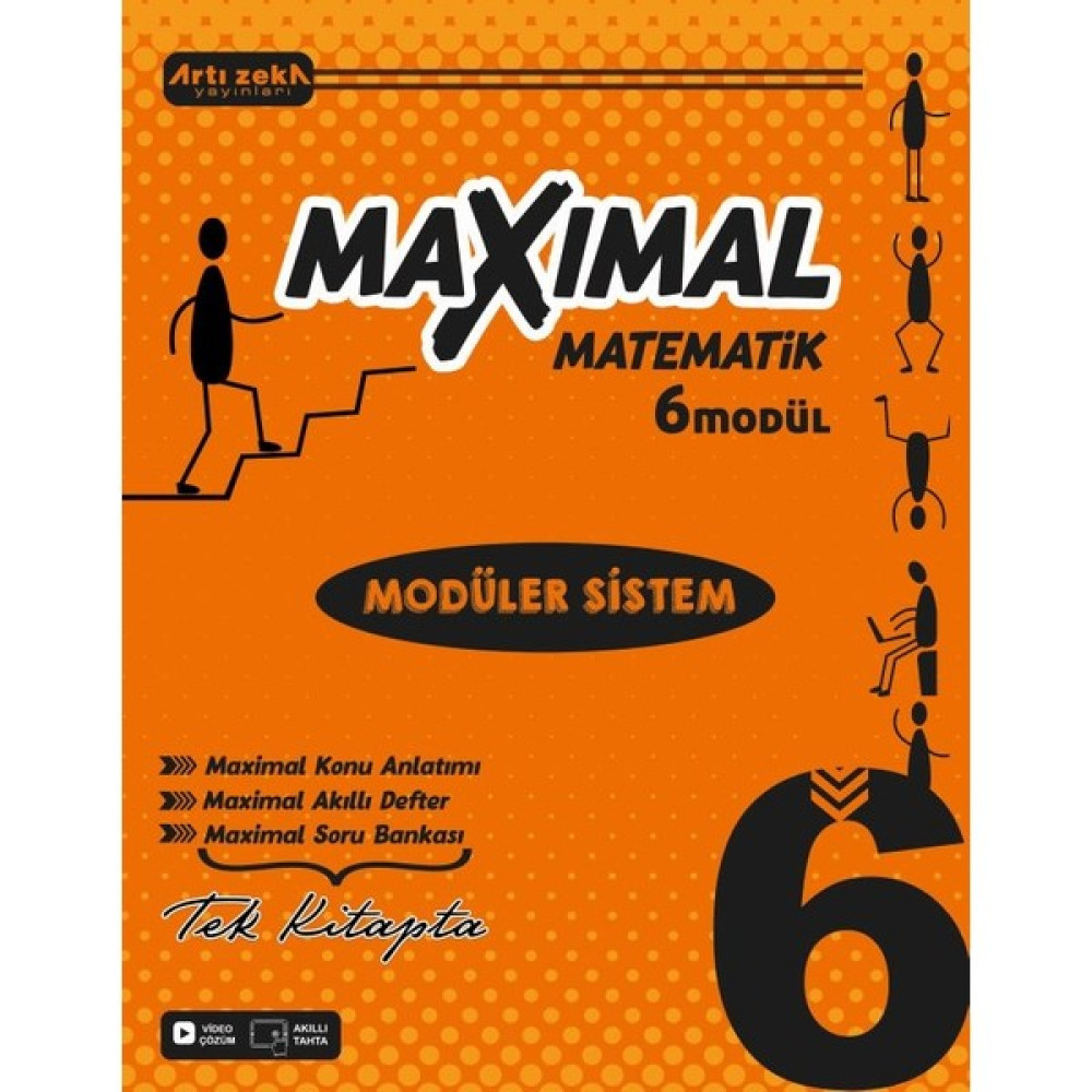 Artı Zeka Yayınları 6 Sınıf Maxımal Matematik Modüler Sistem Seti (6 Modül) Matematik Fiyatı