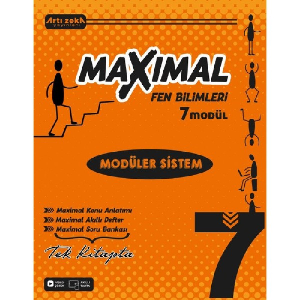 Artı Zeka Yayınları 7 Sınıf Maxımal Fen Bilimleri Modüler Sistem Seti (6 Modül) Ders Sınav Kitapları Fiyatı