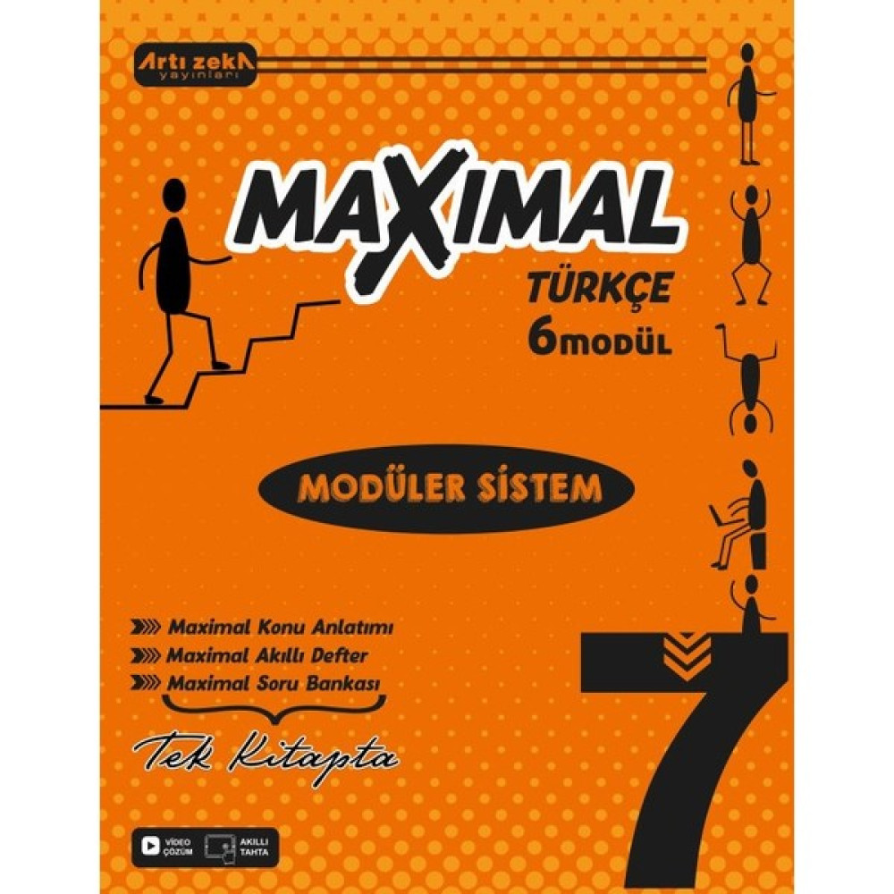 Artı Zeka Yayınları 7 Sınıf Maxımal Türkçe Modüler Sistem Seti (6 Modül) Türkçe Fiyatı