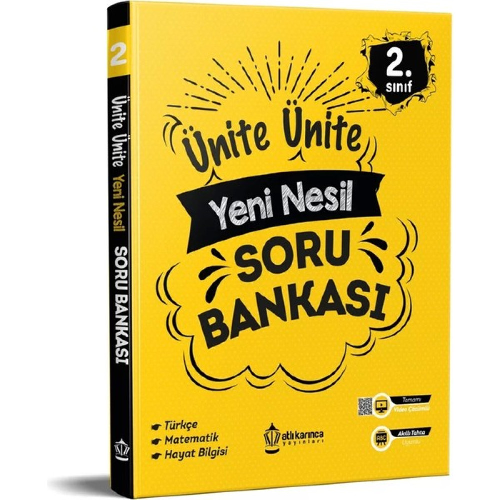 Artıbir Yayınları 2. Sınıf Ünite Ünite Yeni Nesil Soru Bankası Tüm Dersler Fiyatı