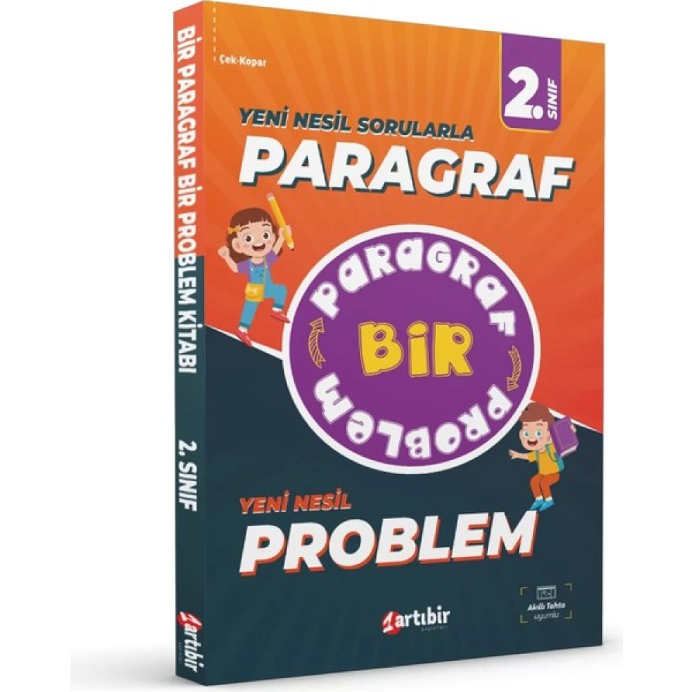 Artıbir Yayınları 2. Sınıf Yeni Nesil Bir Paragraf Bir Problem Soru Bankası Tüm Dersler Fiyatı