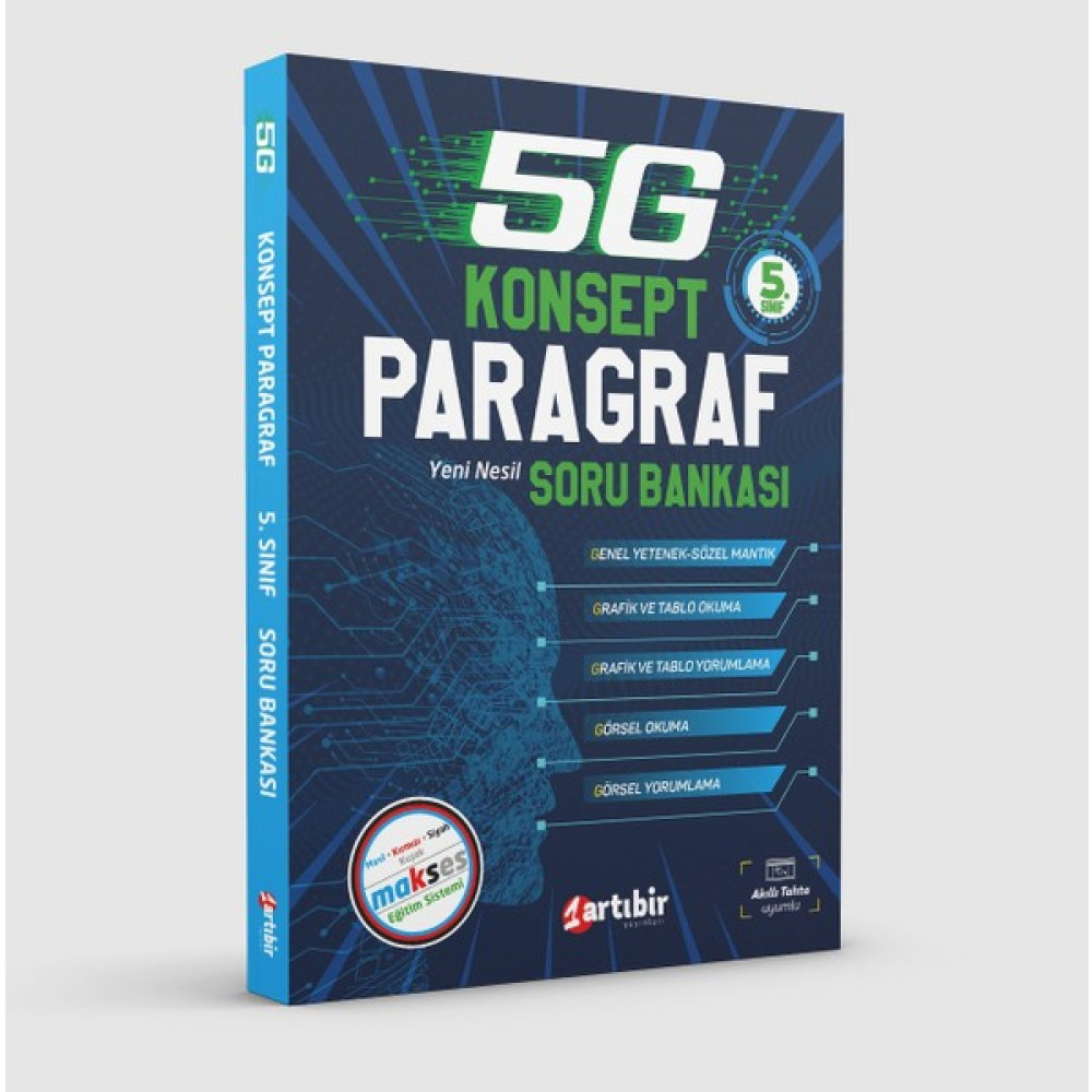 Artıbir Yayınları 5. Sınıf 5g Konsept Paragraf Yeni Nesil Soru Bankası Kaynak Kitapları Fiyatı