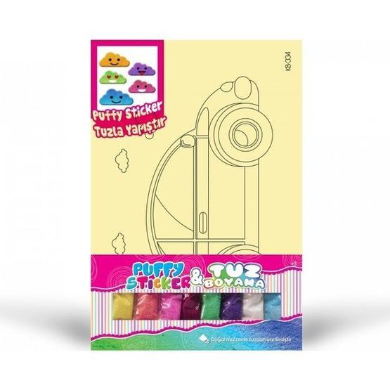 Artikel KB-334 Araba Bulut Puffy Tuz Boyama