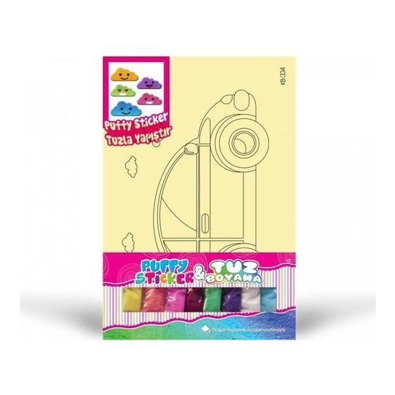 Artikel KB-334 Araba Bulut Puffy Tuz Boyama