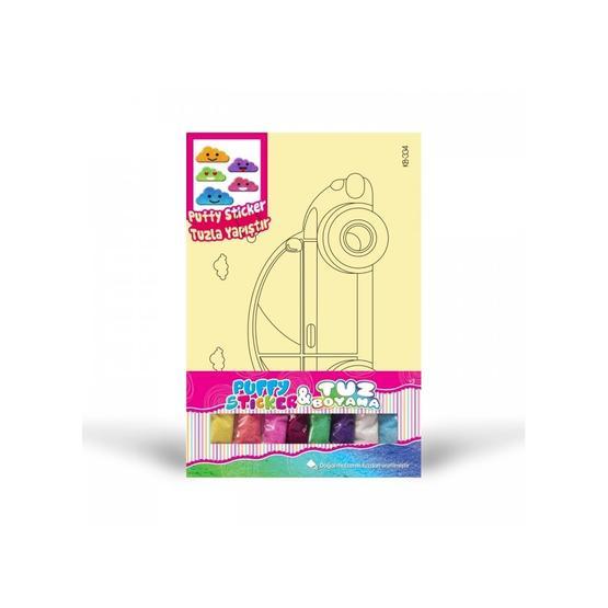 Artikel KB-334 Araba Bulut Puffy Tuz Boyama