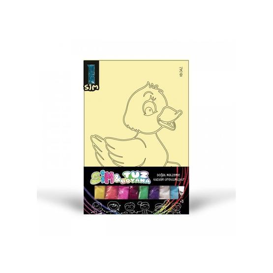 Artikel KB-342 Ördek Simli Tuz Boyama