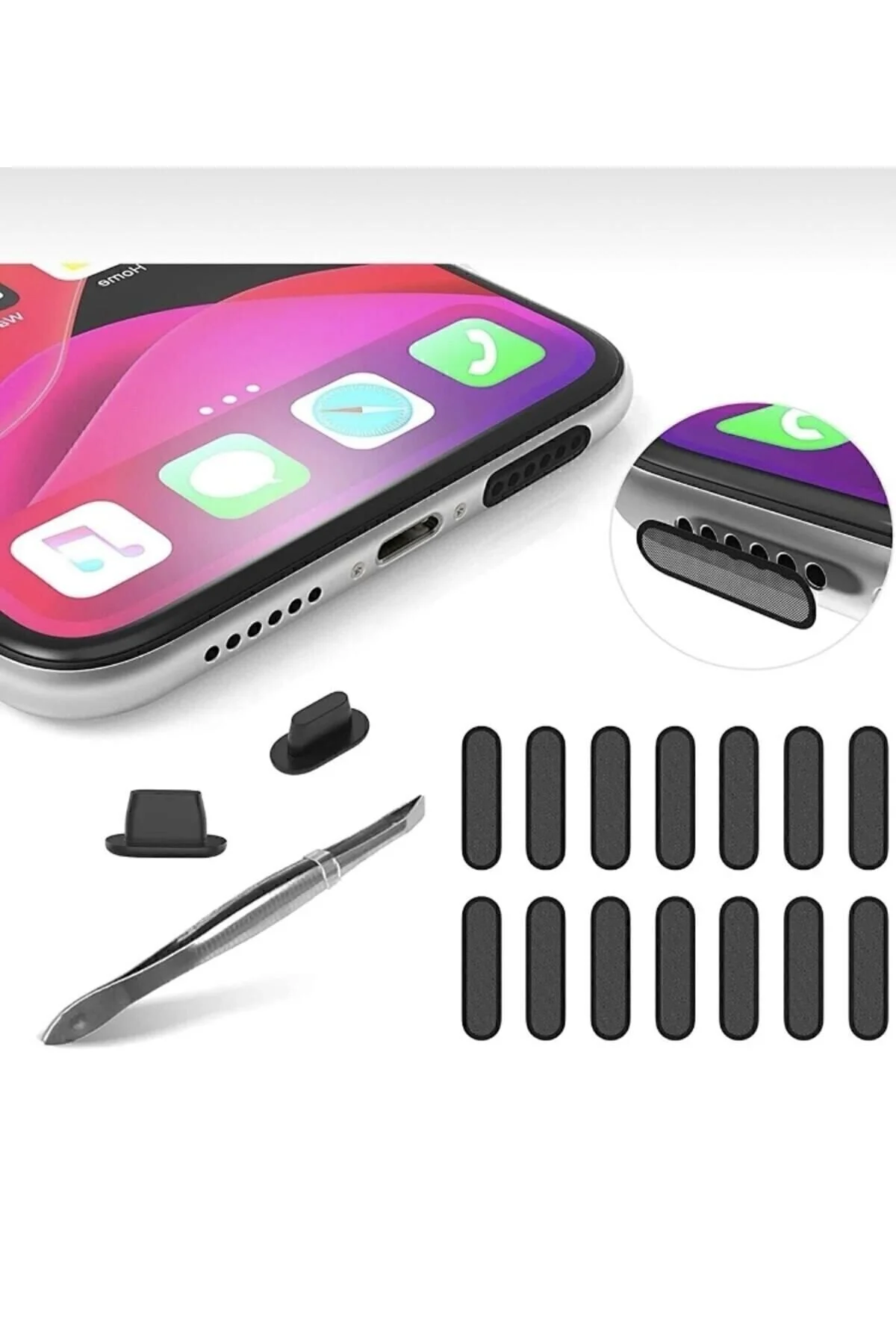 artin 10 Adet Cep Telefonu Hoparlörü Için Toz Önleyici Sticker-telefon Hoparlör Koruyucu 1.6 Cm-2.2 Cm" Cep Telefonu Ekran Koruyucusu Fiyatı
