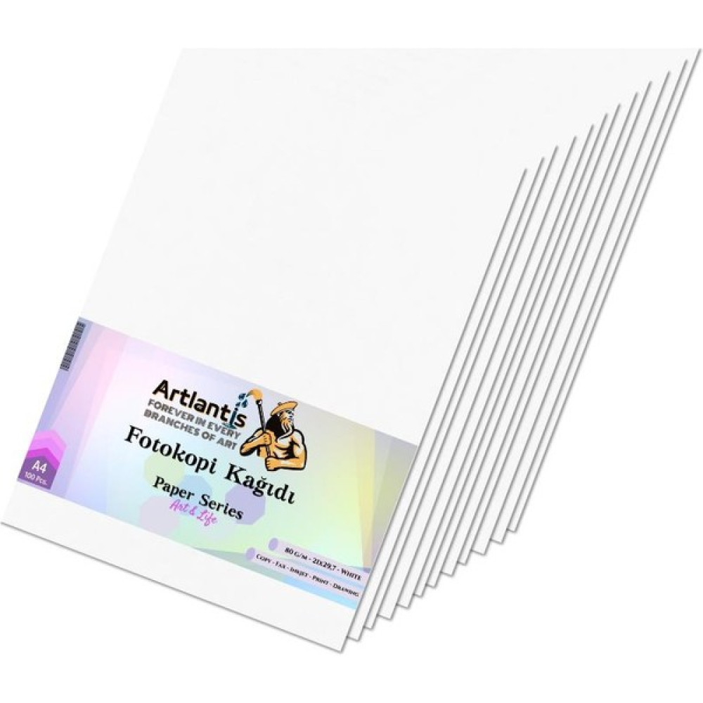 Artlantis A4 Fotokopi Kağıdı 21 x 29,7 cm 100'lü Fotokopi Kağıdı Fiyatı