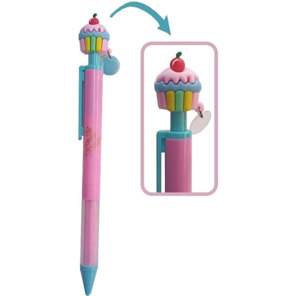Artlantis Cupcake Versatil Kalem Pembe 1 Adet Pasta Kapkek Figürlü 0,7 Uçlu Kalem Hediye Kalem Sevimli Kalem - Standart Mekanik Kurşun (Versatil) Kalem Fiyatı