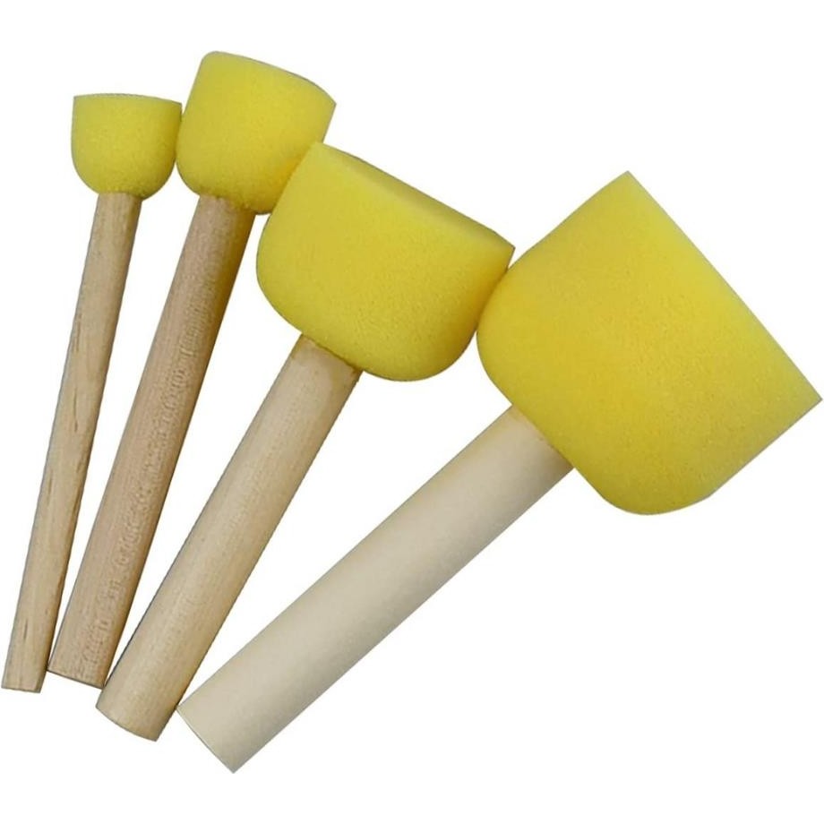 Artlantis Ponpon Tampon Sünger Fırça Seti 4 Lü 1 Paket Artlantis Sünger Tampon 4 Lü 1 Paket Fırça Fiyatı