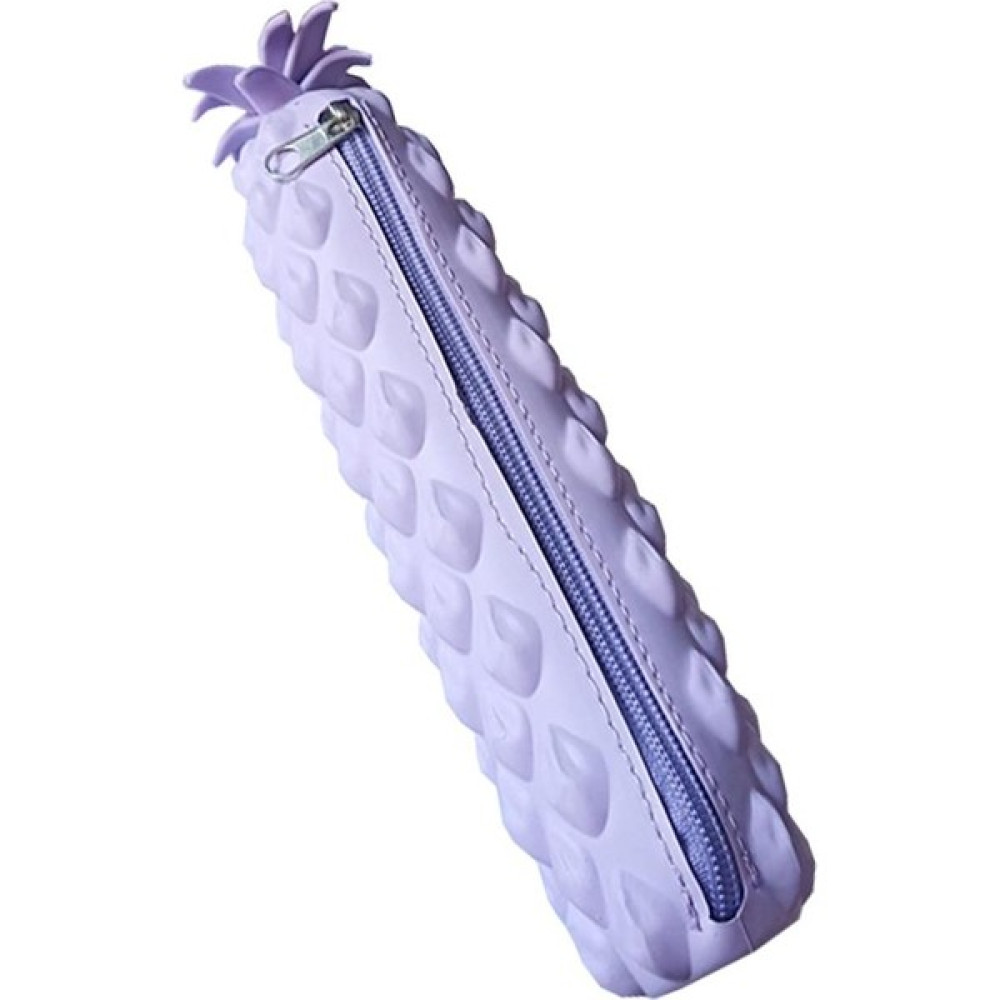 Artlantis Silikon Ananas Kalemlik Mor 1 Adet Silikon Kalem Kutusu Eğlenceli Sevimli Ananas Figürlü Hediyelik Kalemlik - Standart Kalemlik (Kalem Kutusu) Fiyatı