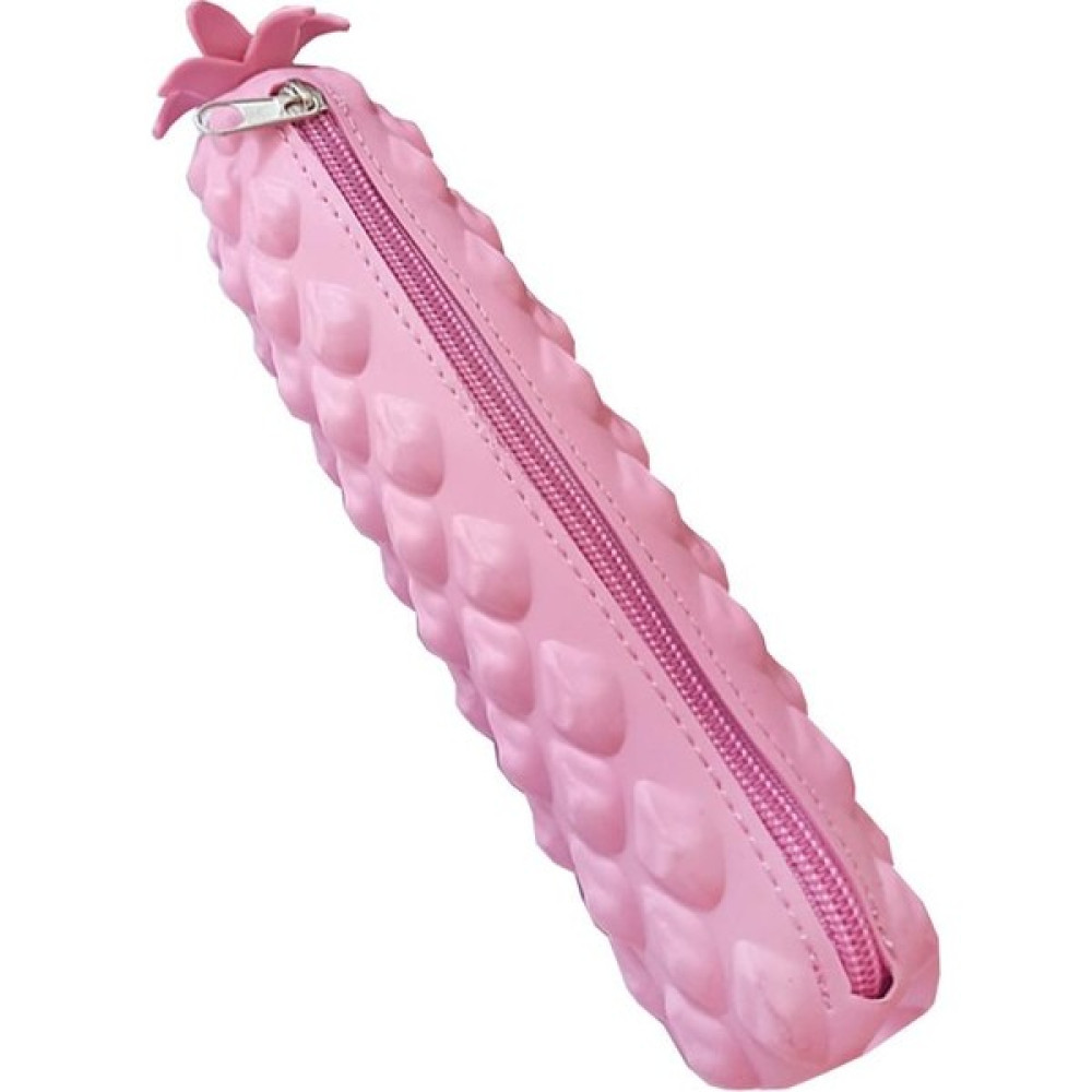 Artlantis Silikon Ananas Kalemlik Pembe 1 Adet Silikon Kalem Kutusu Eğlenceli Sevimli Ananas Figürlü Hediyelik Kalemlik - Standart Kalemlik (Kalem Kutusu) Fiyatı