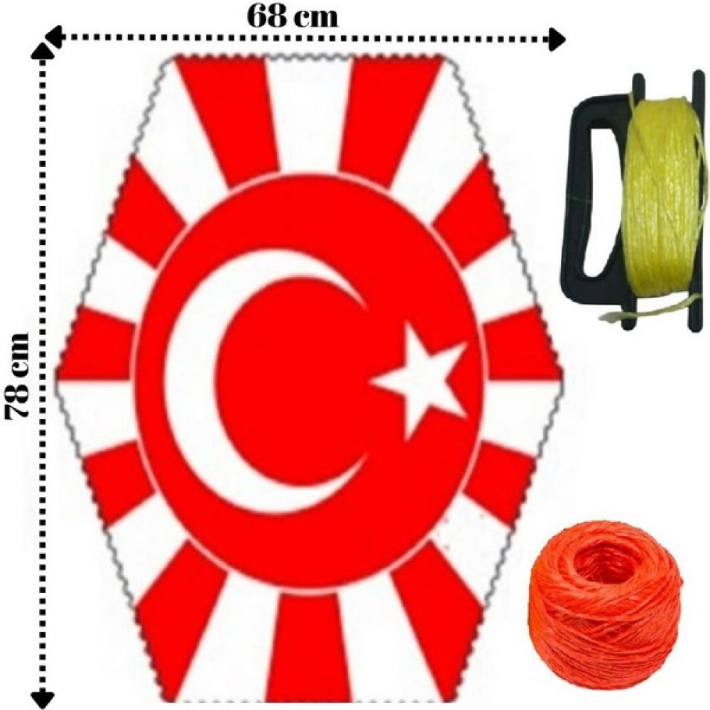 Artlantis Uçurtma Çıtalı Bayrak Modeli Yedek Ipli 1 Adet Artlantis Çıtalı Uçurtma 1 Adet - Kırmızı - Beyaz Açık Hava, Deniz ve Spor Oyuncakları Fiyatı