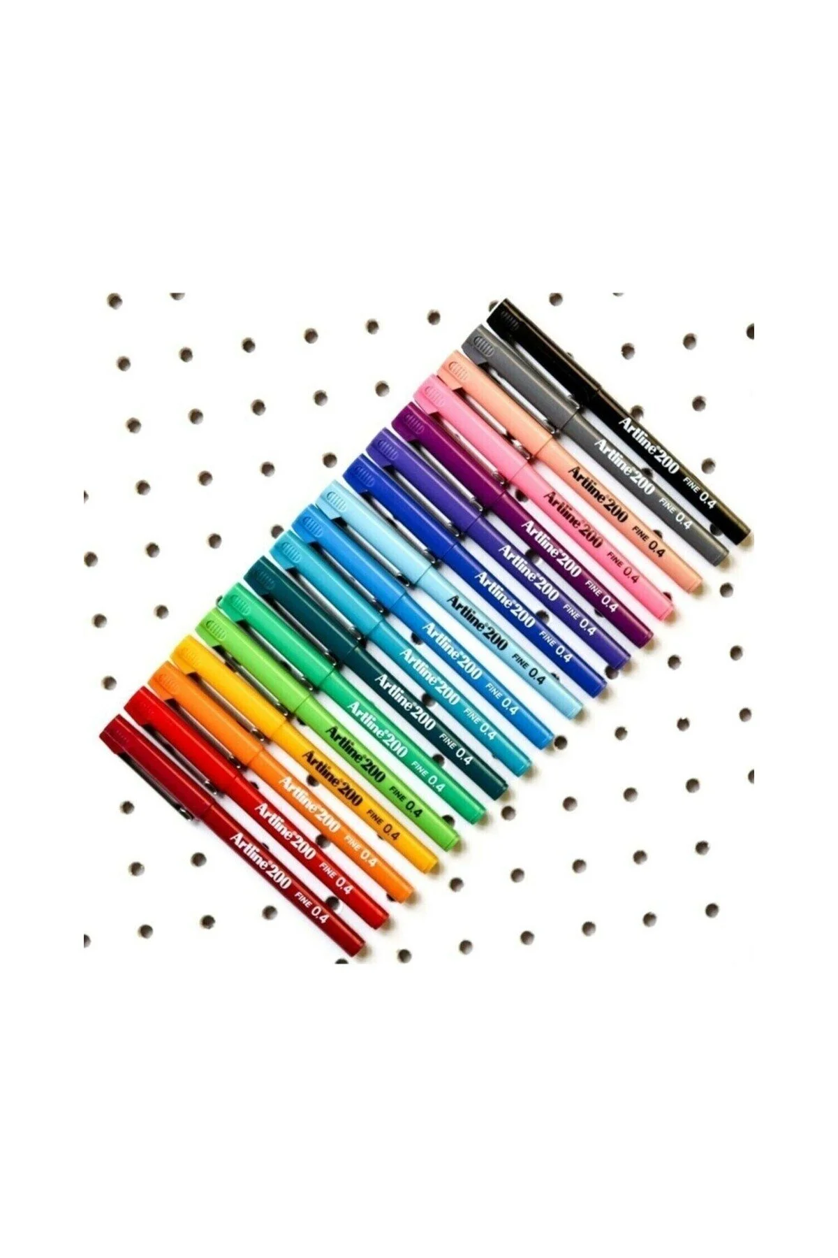 artline 200 Fineliner 0.4 Mm Ince Uçlu Yazı Ve Çizim Kalemi 10 Re" Teknik Çizim ve Grafik Kalemi Fiyatı