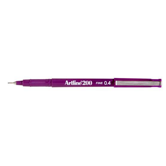Artline 200N Fine 0.4 mm Magenta Keçe Uçlu Yazı Kalemi