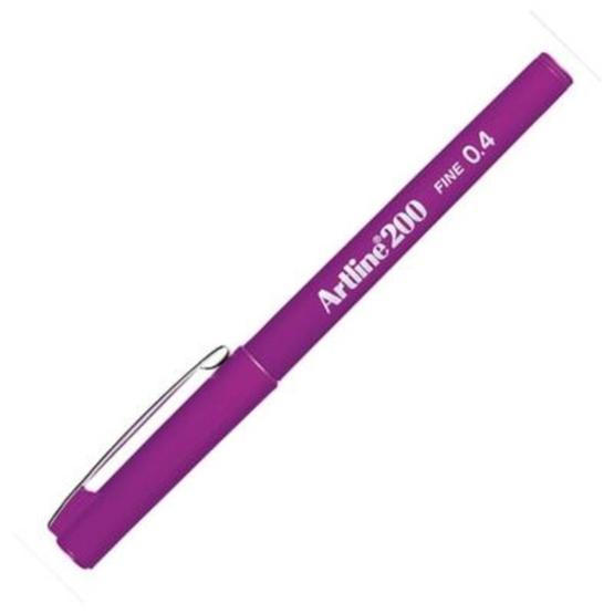 Artline 200N Fine 0.4 mm Magenta Keçe Uçlu Yazı Kalemi