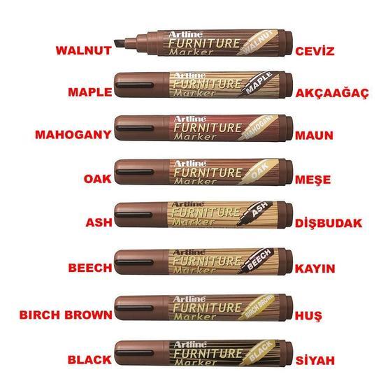 Artline EK-95 Birch Brown Markör Kalem Markör Kalem Fiyatı