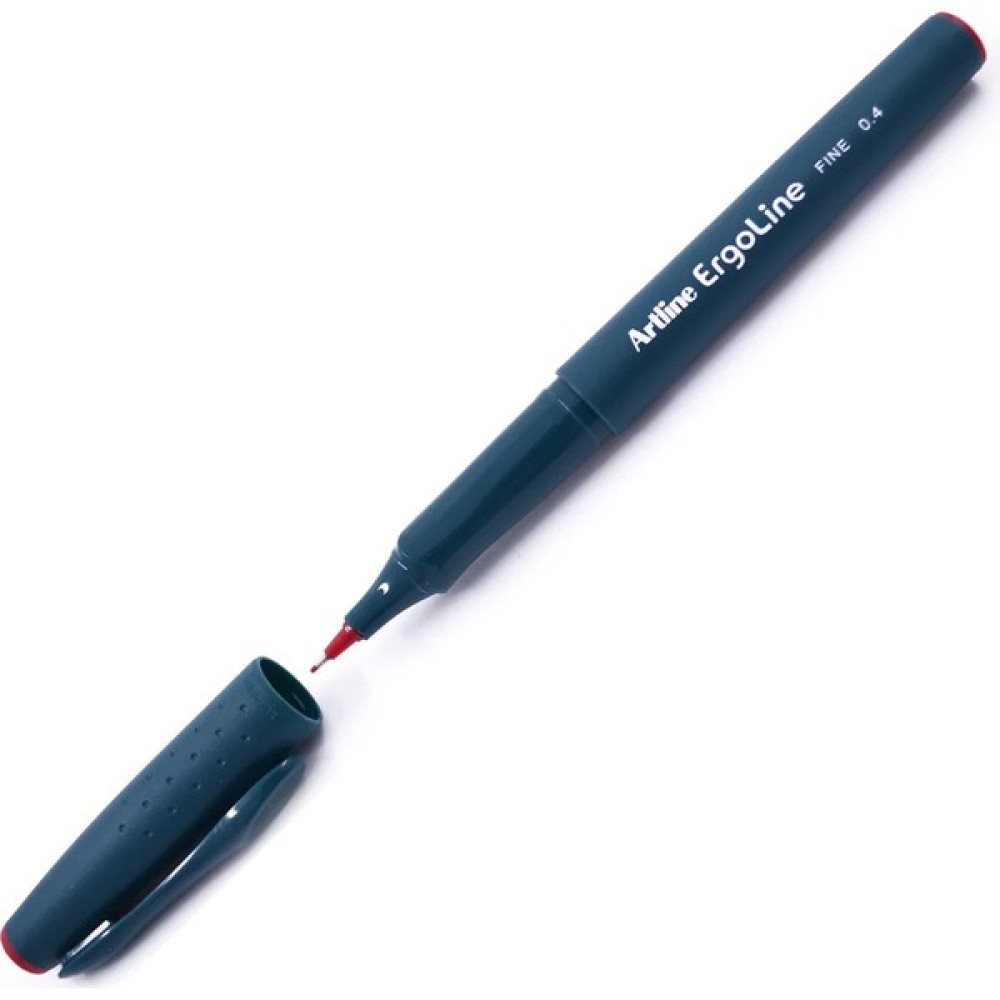 Artline Ergoline Kalem 0.4 mm Kırmızı ERG-3400 Oto Boyaları Fiyatı