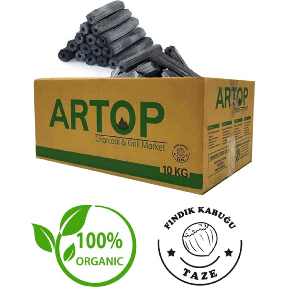 Artop %100 Doğal Fındık Mangal Kömürü 10 kg Mangal & Barbekü Malzemeleri Fiyatı