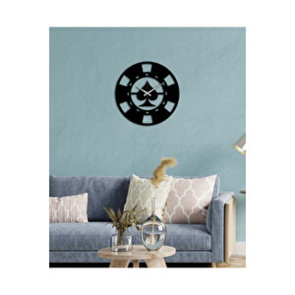 Artroya Blackjack Metal Duvar Saati Artclock-017 Dekoratif Saat Fiyatı