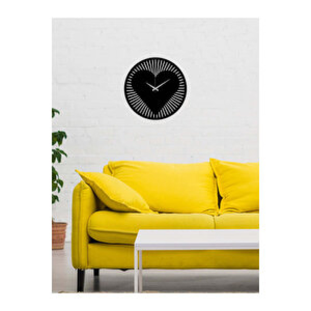 Artroya Heart Metal Duvar Saati Dekoratif Saat Fiyatı