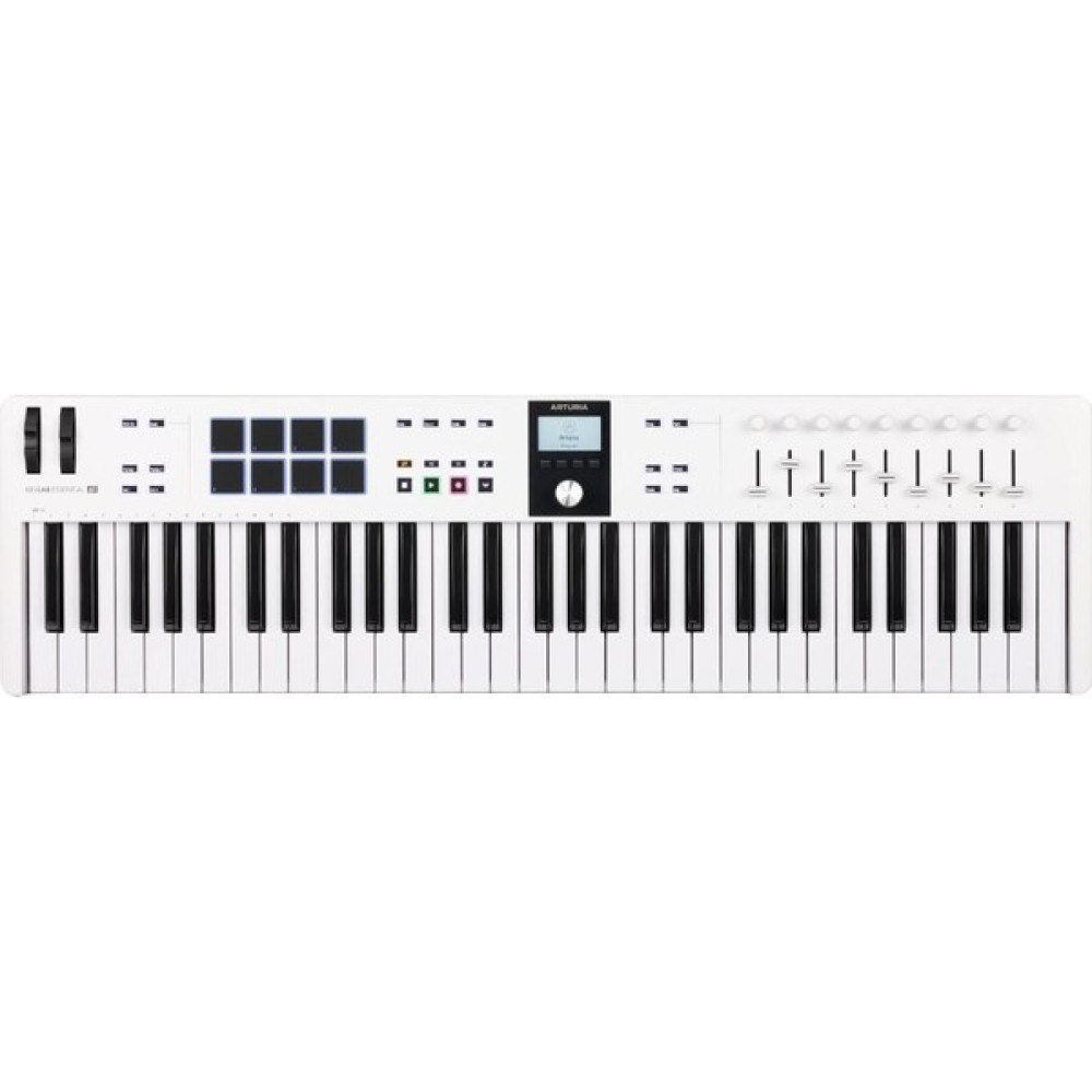 Arturia Keylab Essential Mk3 61 (Beyaz) - Beyaz Stüdyo ve Sahne Ekipmanları Fiyatı