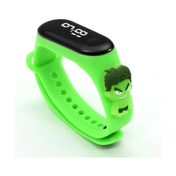 Artwork Anatolia Hulk LED Saatler Süper Kahraman Çocuklar Reloj Dijital Saat Diğer Fiyatı