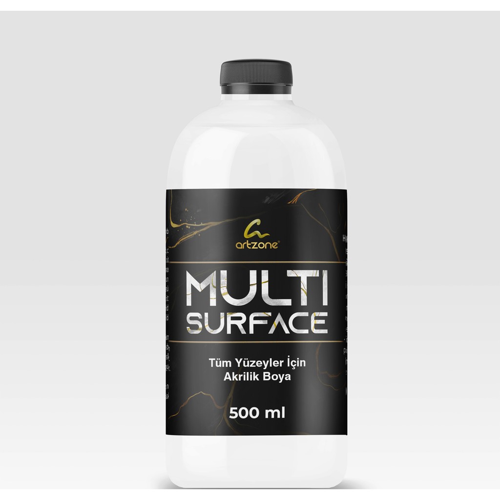 Artzone Multi Surface - Tüm Yüzeyler Boyası - 500ML. - Beyaz Diğer Fiyatı