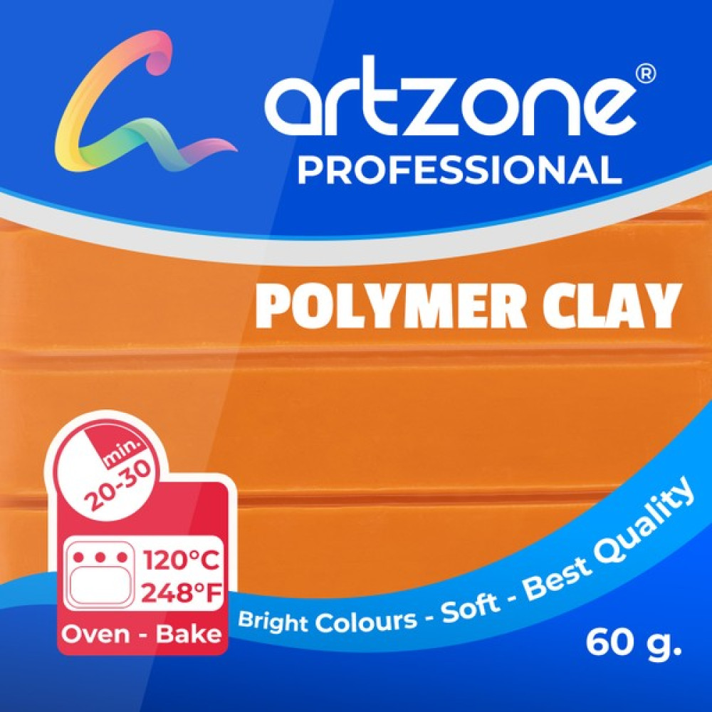 Artzone Soft Polimer Kil 60 Gram - Orange - Turuncu Sanatsal Malzemeler Fiyatı