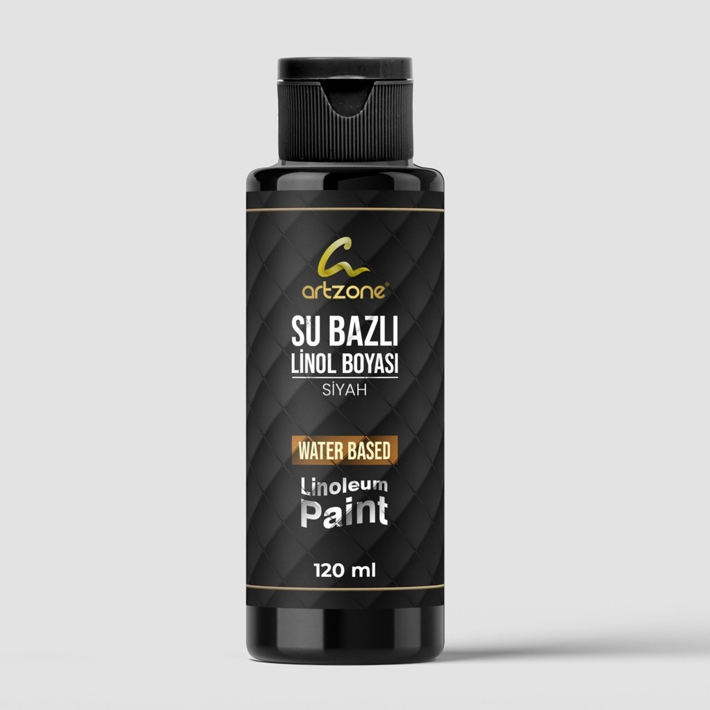 Artzone Su Bazlı Linol Boyası 120ML - Siyah Diğer Fiyatı