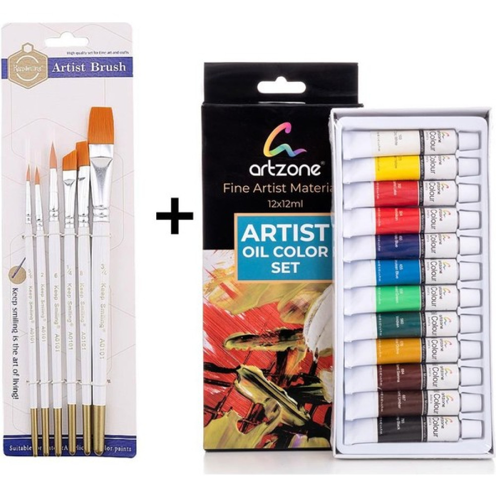 Artzone Yağlı Boya Fırça Seti Sanatsal Malzemeler Fiyatı
