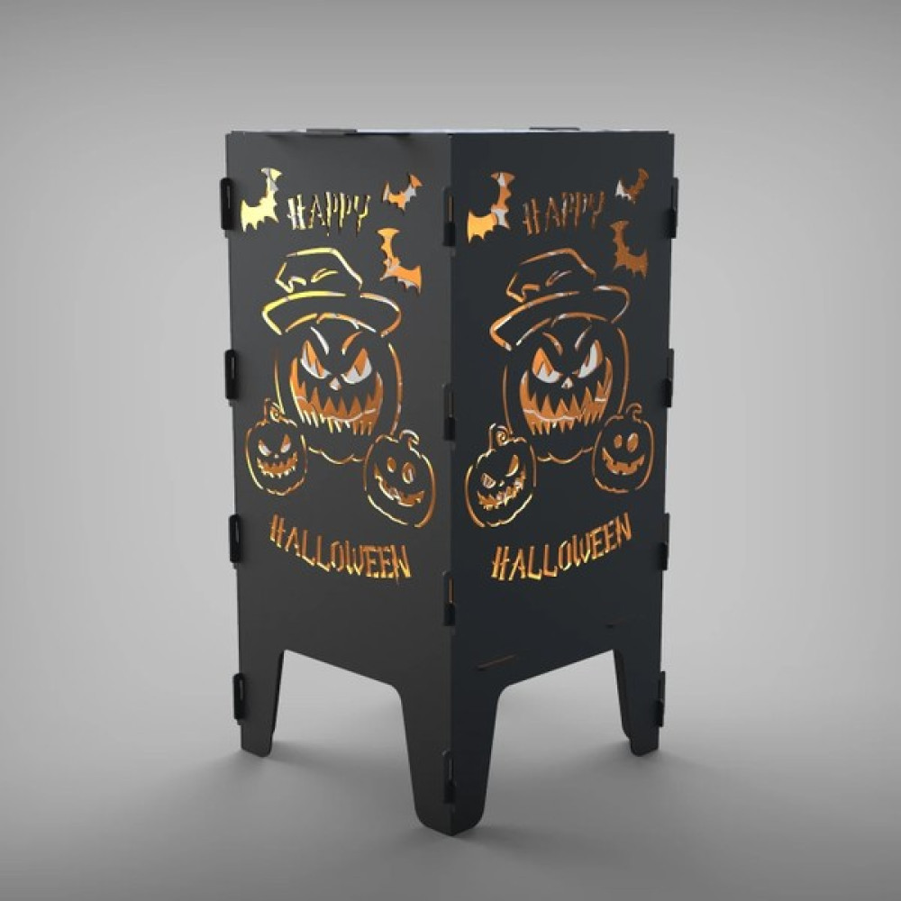 Arvallı Happy Hallowen Desenli Dekoratif Mangal, Portatif Ateş Çukuru Bahçe Mangalı & Barbekü Fiyatı